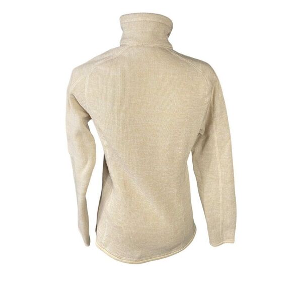 Patagonia Women's Better Sweater Quarter Zip Oatmeal Size Small - Picture 5 of 11